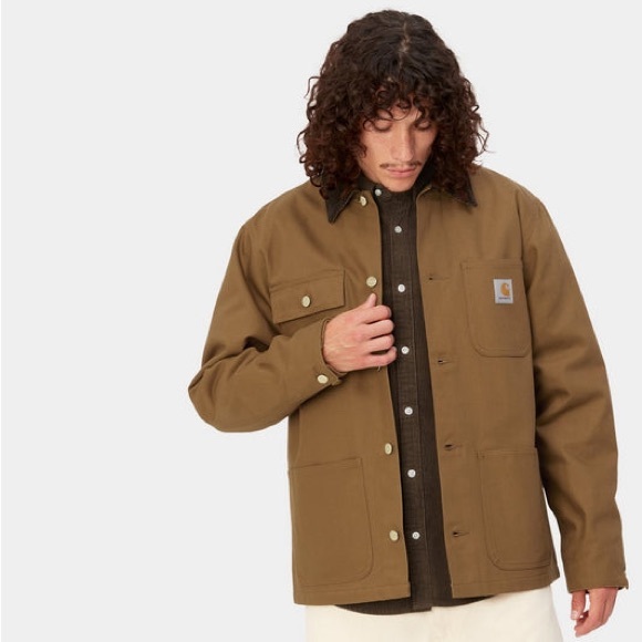 Carhartt WIP Michigan Coat (brown & tobacco) - Picture 7 of 11